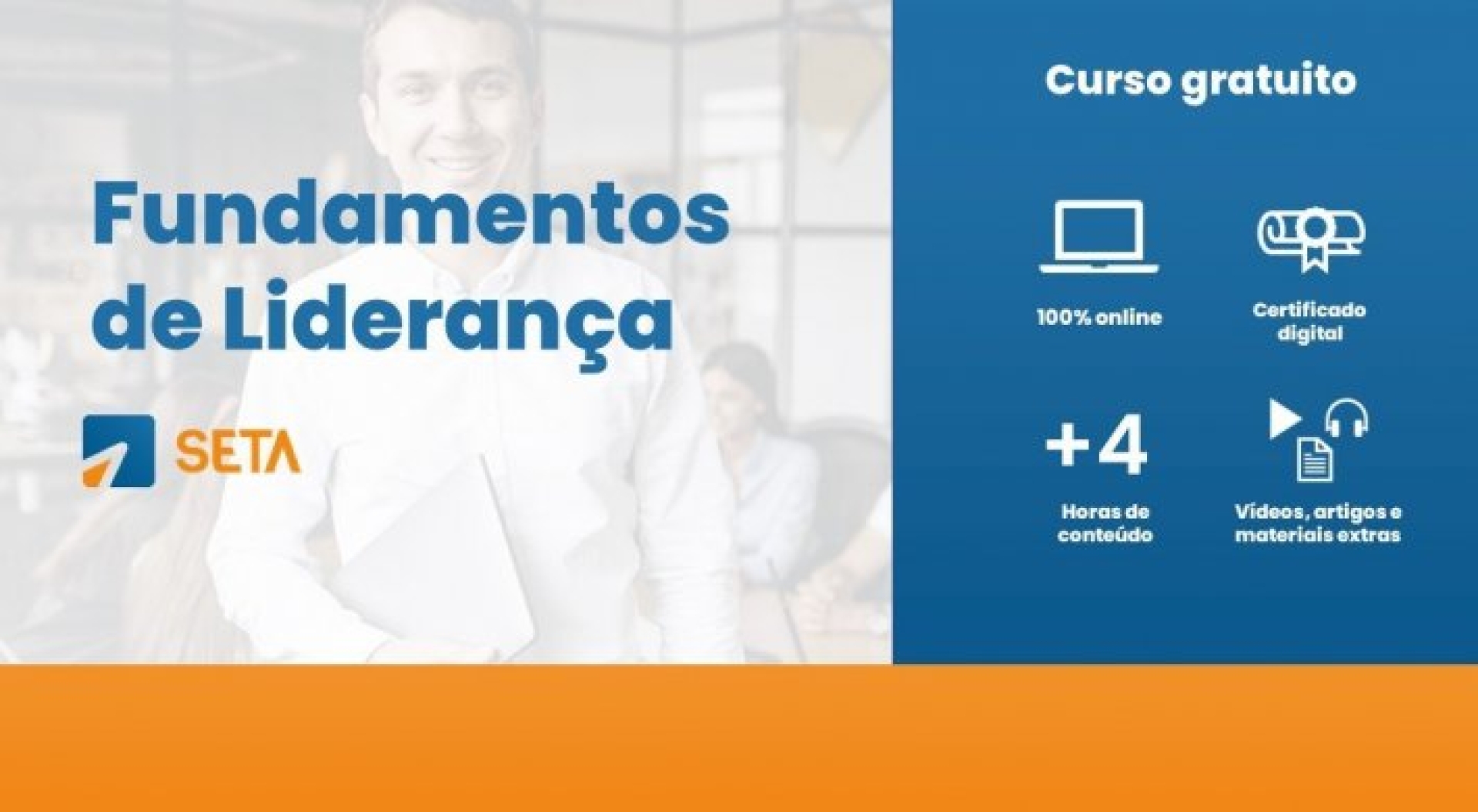 Novo curso gratuito de Fundamentos de Liderança